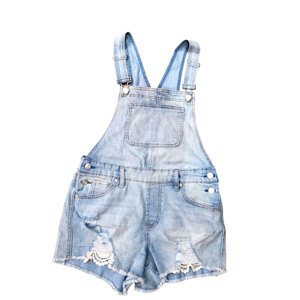 NWT! No Boundaries Jean Overalls. Size‎ (7-9)